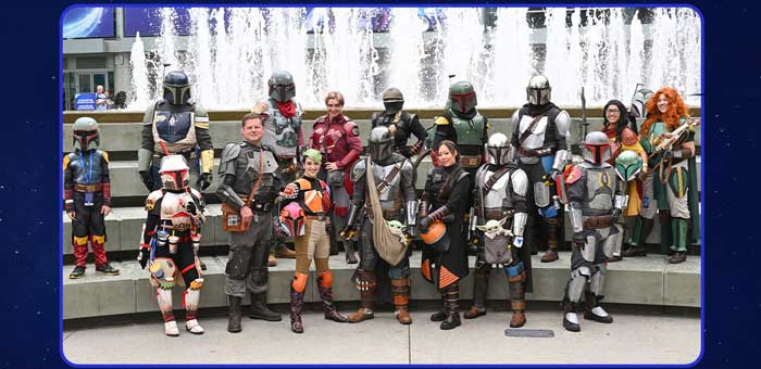 An image showing fans from the previous D23 Cosplay Meet-Ups