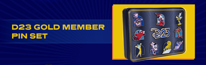 D23 GOLD MEMBER PIN SET
