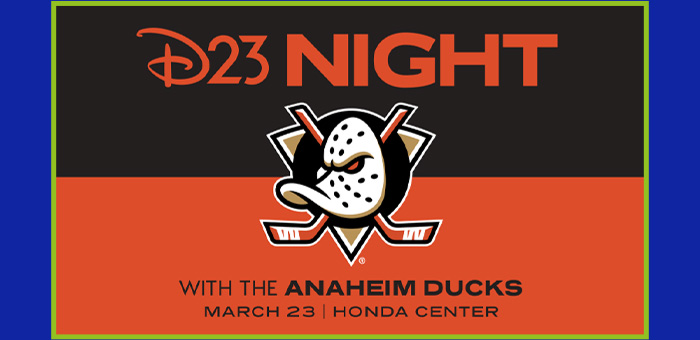 D23 NIGHT with the Anaheim Ducks March 23 | Honda Center