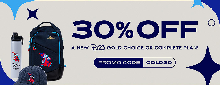 30% OFF A New D23 Gold Choice or Complete Plan! Promo Code GOLD30