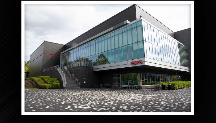 Outside ESPN building