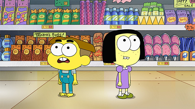 Scene from Big City Greens