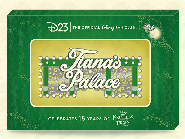 D23 | The Official Disney Fan Club TIANA'S PALACE Celebrate 15 years of Princess and the Frog.