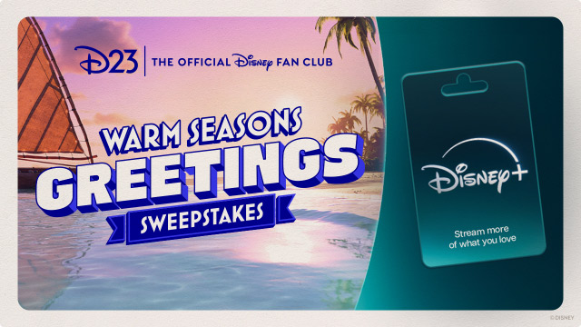 Warms Seasons Greetings Sweepstakes Disney+ Stream More of what you love