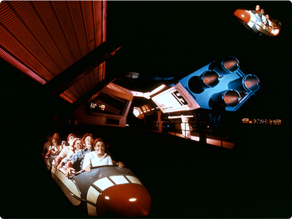 Vintage Space Mountain Art