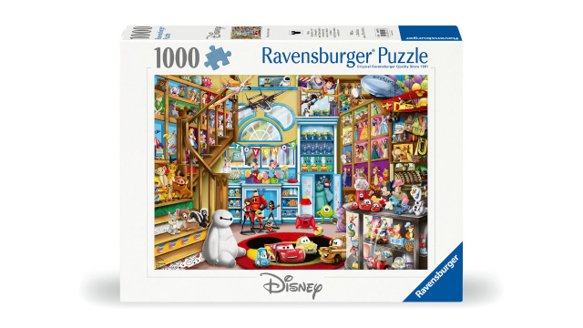 A display of Disney's Ravensburger 1000 piece Puzzle